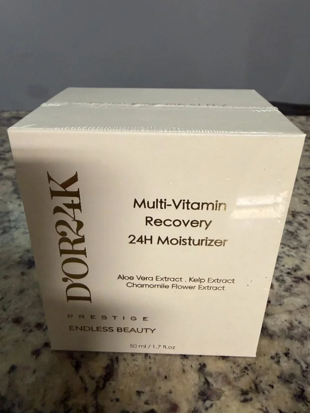 D'OR 24K MULTI-VITAMIN 24H MOISTURIZER - 1.7 fl oz \ 50 ml - BRAND NEW - SEALED